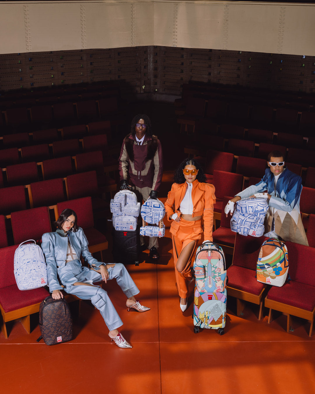 FRANK LLOYD WRIGHT COLLAB DENDRIFORM BACKPACK