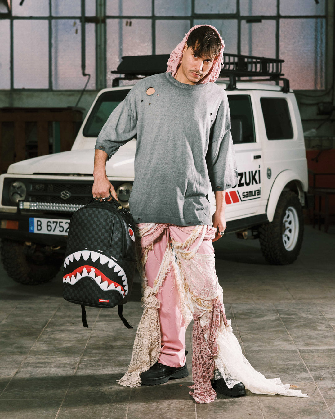 SHARKS IN PARIS HYPER PUFF BACKPACK