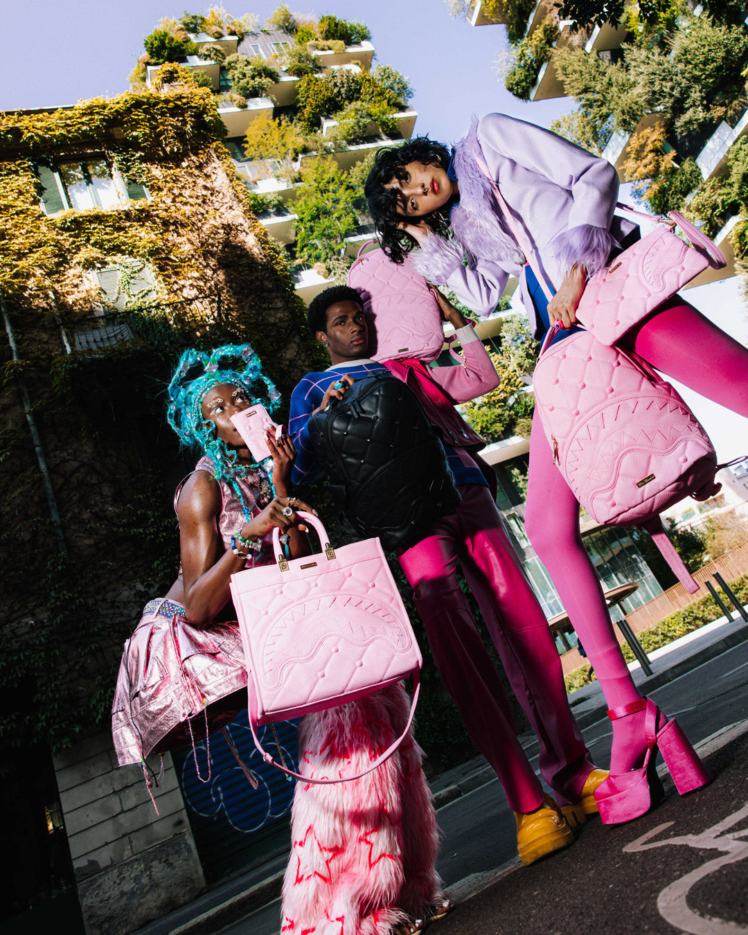 SORBET STUNNA SLEEPING BEAR BACKPACK